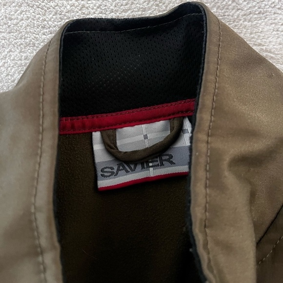 Savier Lightweight Jacket Olive Green Size M Y2k - Picture 3 of 5